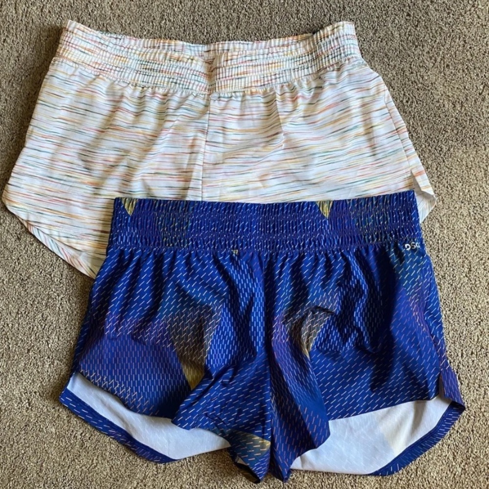 NWT Women’s DSG High Rise & Mid Rise Running Short Bundle. Large. 3 In Inseam